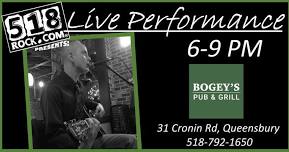 Jason Irwin at Bogey's Pub and Grill at Bay Meadows