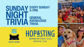 Sunday Night Trivia at Hop & Sting Brewery