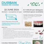 GC ONE SQIN Micro-layering Course - Durban - Presented by Bryan Perkin