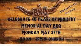 40 Years of Ministry BBQ