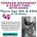 Toddler Movement & Story Time with Akiko