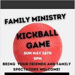 Family Ministry Kickball Game