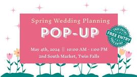 Twin Falls Wedding Planning Pop-Up