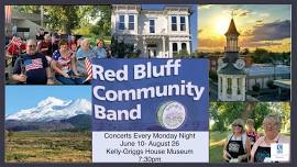 Red Bluff Community Band – Summer Concert Series