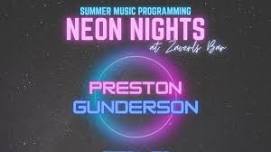 Live Music With Preston Gunderson