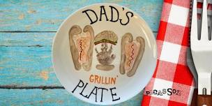 Handprint Workshop - Dad's Grillin Plate