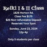 Reiki Certification Level I & II