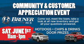 Bruner Community Appreciation Event