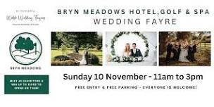 Bryn Meadows Hotel Wedding Fayre - Sunday 10 November 2024