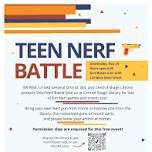 Teen Nerf Battle