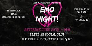 SADDER DAYS: Free18+ Emo Night