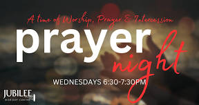 Wednesday Night Adult Prayer