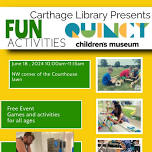 Quincy Children's Museum Activities in Carthage