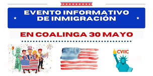 Evento Informativo de Inmigración en Coalinga 30 Mayo 2024