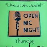 Open Mic Night in Farmington – “Live at St. Joe’s!”