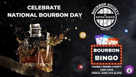 National Bourbon Day Celebration- BSoBR Member Raffle & Bourbon Bingo