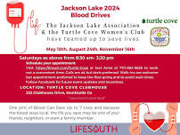 Jackson Lake 2024 Blood Drive