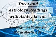 Tarot and Astrology Readings with Ashley Erwin