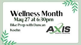 Bike Prep Fitness Class: Wellness Month