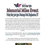 Team RWB Memorial Miles Event