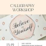 Calligraphy Workshop for all age group