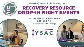 Free Recovery Resource Drop-in Night Events