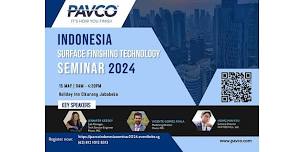 Pavco Surface Finishing Technology Seminar 2024 - Indonesia