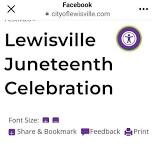 Lewisville Mayor's Commission activity