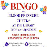 BINGO and Blood Pressure Checks for Seniors