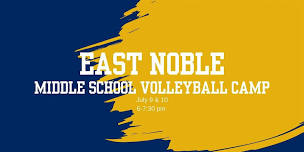 East Noble Volleyball Middle School Camp