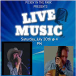 Pickin in the Park Live Music