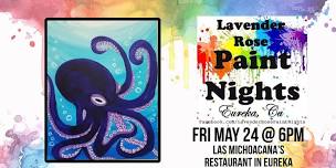 Octopus Paint Night at Las Michoacana's Restaurant in Eureka