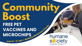 Community Boost • Free Pet Vaccines and Microchips