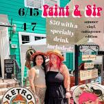 Paint & Sip with Retro Roast