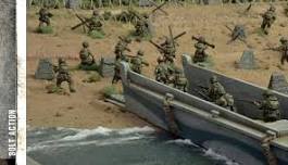 D-Day Juno Beach Display Game at Aldershot Military Museum