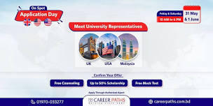 Study in UK, USA & Malaysia - On Spot Application Day