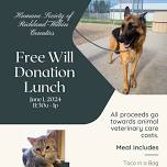 Free Will Donation Lunch