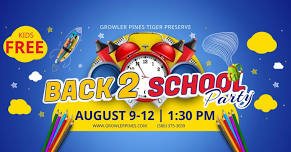 Back to School Bash