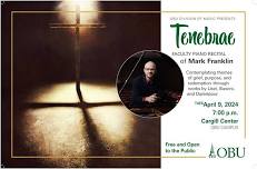 Tenebrae: Faculty Piano Recital of Mark Franklin