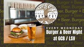 Gnarly Night | Burger + Beer on Wednesdays