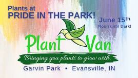 Plant Van at Pride in the Park, Garvin Park Evansville