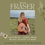 Live Music with Ally Fraser!