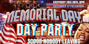 Scoob Nobody Leaving Sober, Memorial Day Party