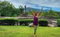 Yoga On the Meadow at Opus 40