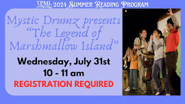 Summer Reading Program: Mystic Drumz presents 