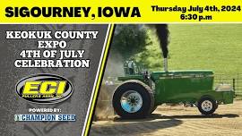 Keokuk County Expo 4th of July ECIPA Tractor Pull 2024