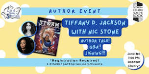 Tiffany Jackson in conversation with Nic Stone