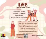 Teen Advisory Board (TAB) Meeting