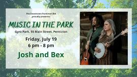 Music in the Park: Josh and Bex