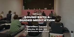 FULL MOON: Sound Immersion & Guided Meditation (Mt Eliza, Vic)